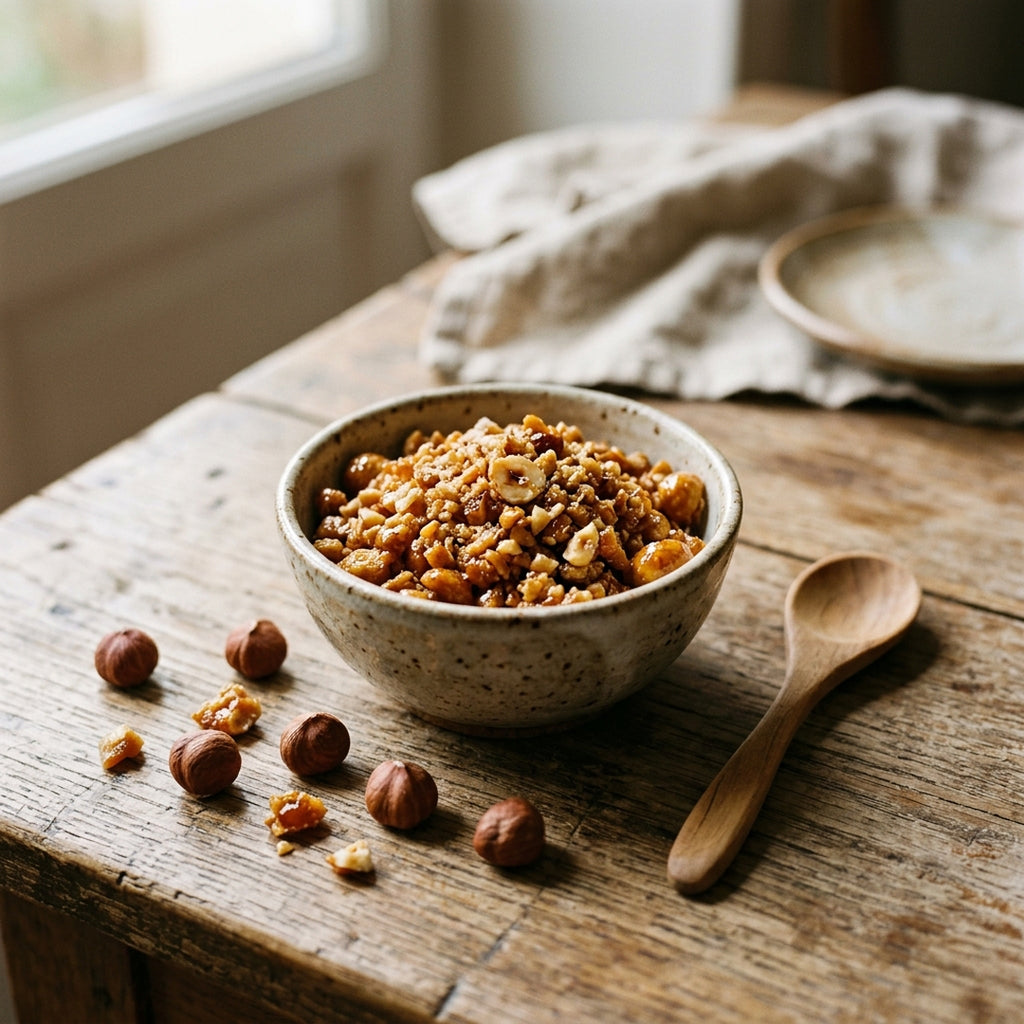 Pralin maison aux noisettes : la recette facile pas à pas